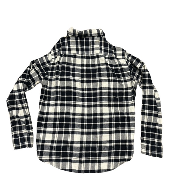 Blue&White American Eagle Flannel with Front Pocket - Picture 2 of 4